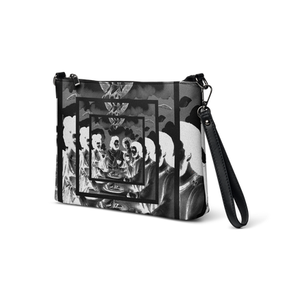 The "Lucidity" Crossbody Bag in Relatively Black