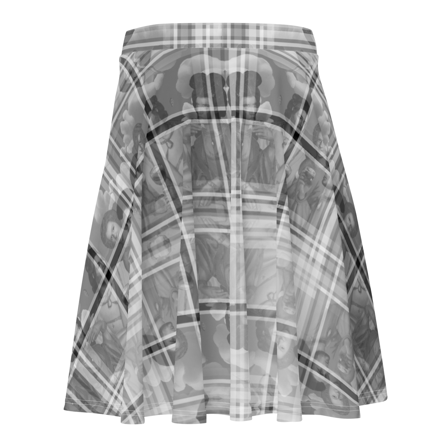 It's "A Plaid" Skirt in Various Greys