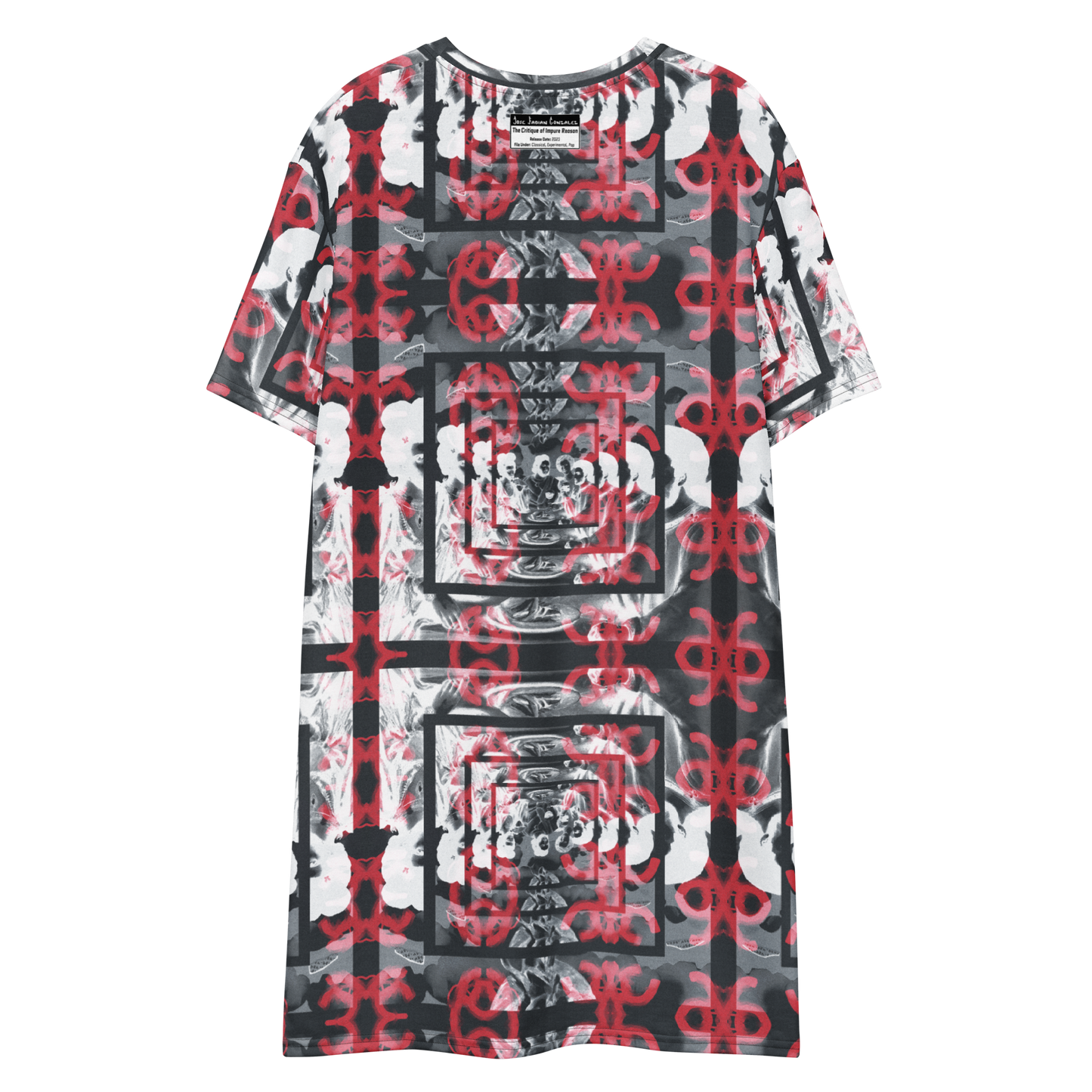 The "Lucidity" T-Dress in Relatively Grey